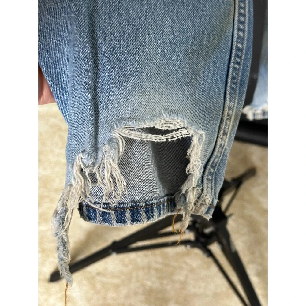 Levi's 505‎ Men Jeans 36/32 Vintage 2000's Distressed *Flaws Red Tab